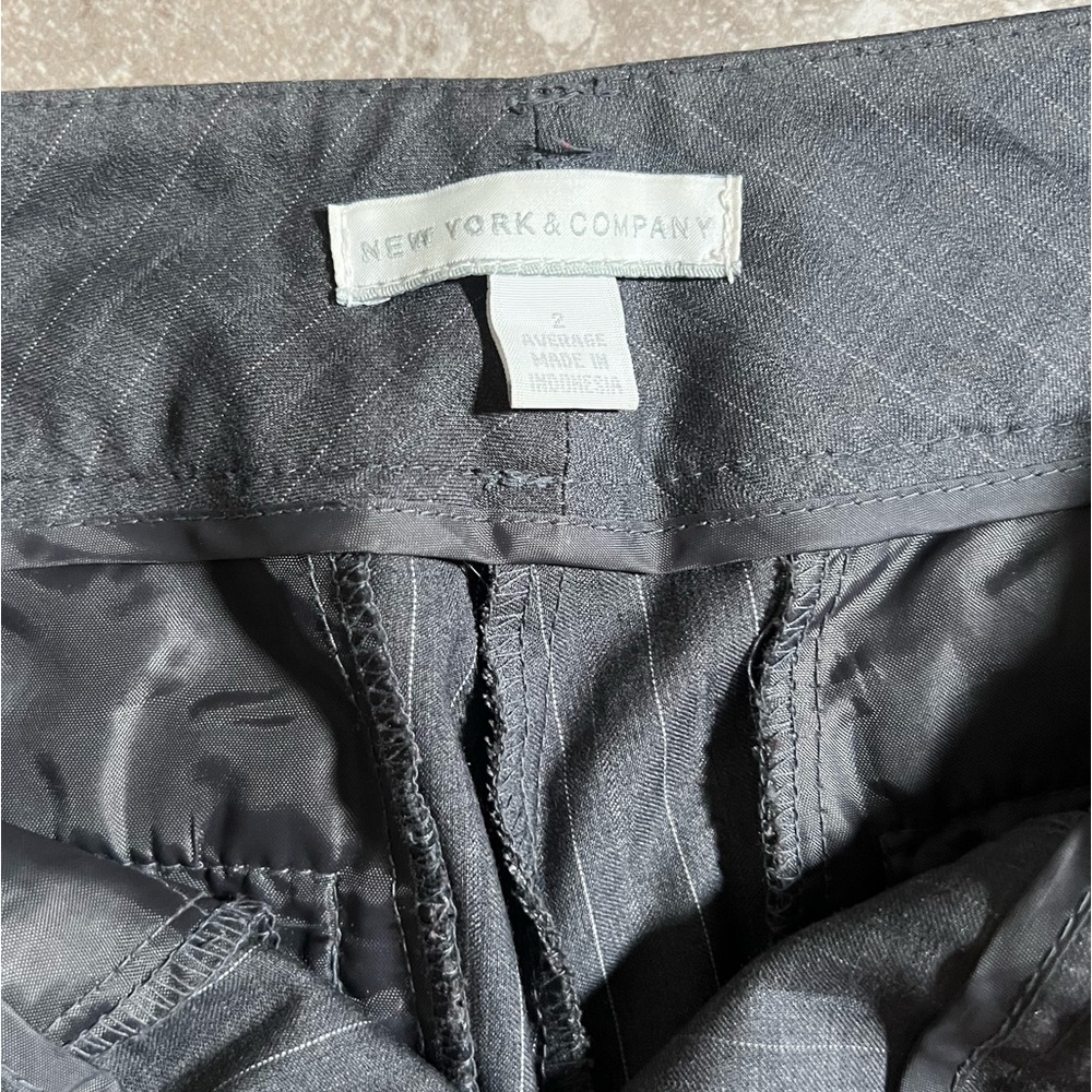 New York & Company Charcoal Trousers